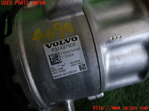 2UPJ-40906025]ボルボ・V60(ZB420TM)エアコンコンプレッサー 中古_m0003.jpg