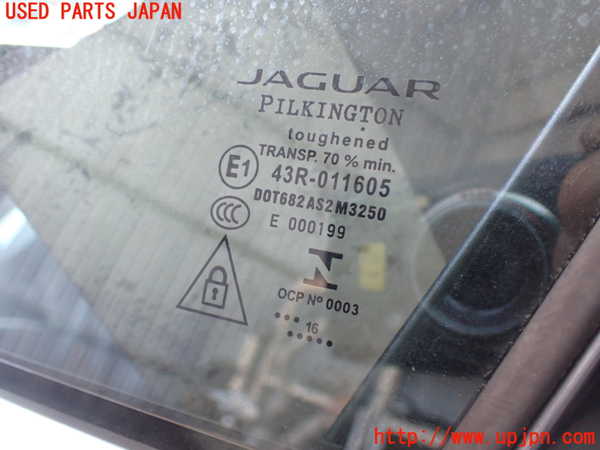 2UPJ-40971260]ジャガー・XF(JB2NA)左前ドア 中古 PILKINGTON M3250 43R-011605_m0003.jpg