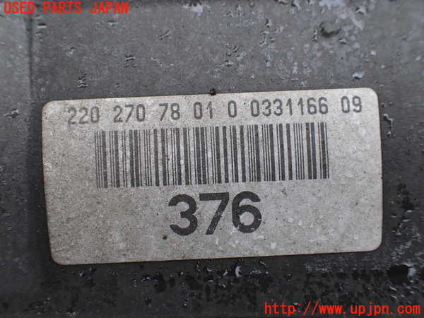 1UPJ-41053010]ベンツ SL500 R230(230475)ミッション AT 113 中古_m0003.jpg