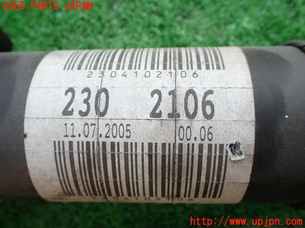 1UPJ-41053410]ベンツ SL500 R230(230475)リアプロペラシャフト 中古_m0002.jpg