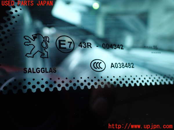1UPJ-41221382]プジョー・RCZ(T7R5F02)左クォーターガラス 43R-004342 中古_m0003.jpg