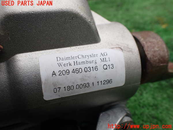 1UPJ-41364260]ベンツ CLK350 カブリオレ(209456)(A209系)ステアリングシャフト 中古_m0003.jpg