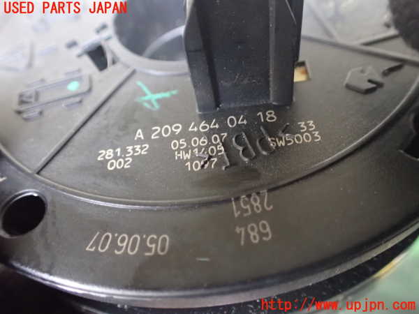 1UPJ-41366800]ベンツ CLK350 カブリオレ(209456)(A209系)スパイラルケーブル(リール) 中古_m0003.jpg