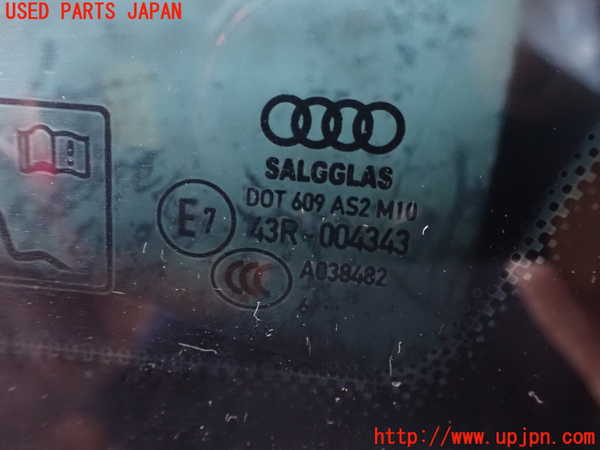 2UPJ-41891380]アウディ・A6 オールロードクワトロ(4GCREB)右クォーターガラス 中古 SALGGLAS M10 43R-004343_m0003.jpg