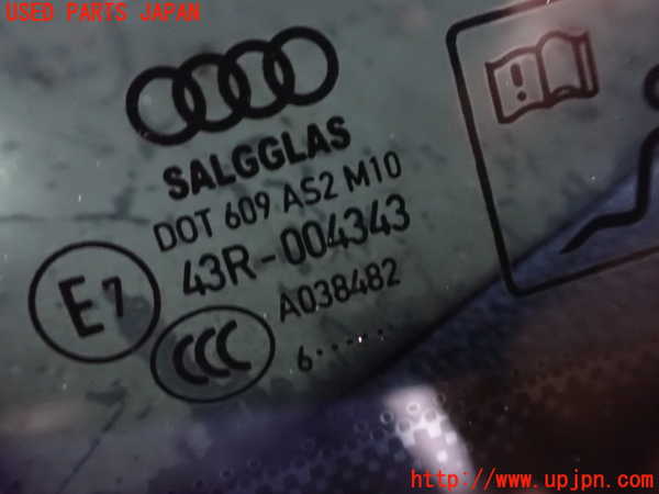 2UPJ-41891382]アウディ・A6 オールロードクワトロ(4GCREB)左クォーターガラス 中古 SALGGLAS M10 43R-004343_m0003.jpg