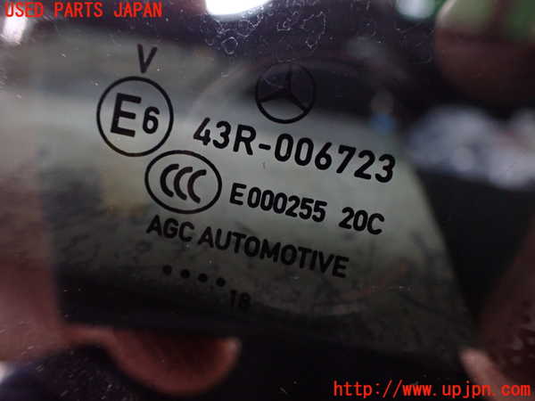 2UPJ-42131380]ベンツ C200 4MATIC ステーションワゴン S205(205278C)右クォーターガラス 中古 AGC 43R-006723_m0002.jpg