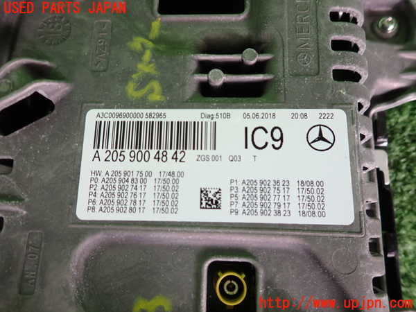 2UPJ-42136170]ベンツ C200 4MATIC ステーションワゴン S205(205278C)スピードメーター 中古_m0003.jpg