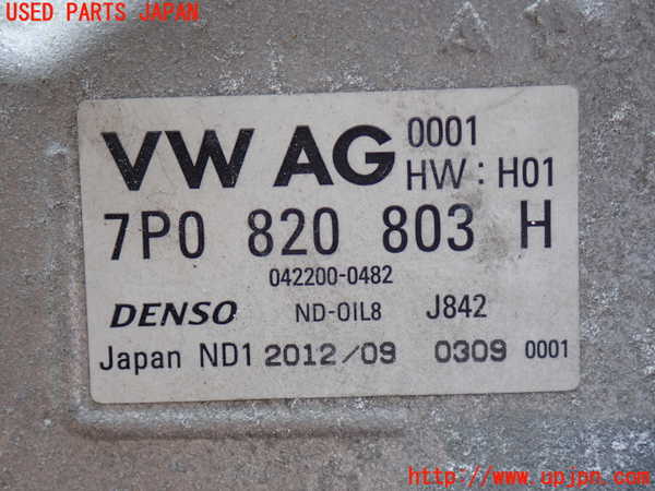 2UPJ-42226025]ポルシェ・カイエン S ハイブリッド(92ACGE)エアコンコンプレッサー 中古_m0003.jpg