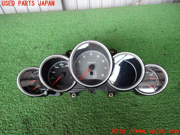 2UPJ-42226170]ポルシェ・カイエン S ハイブリッド(92ACGE)スピードメーター 中古_m0001.jpg
