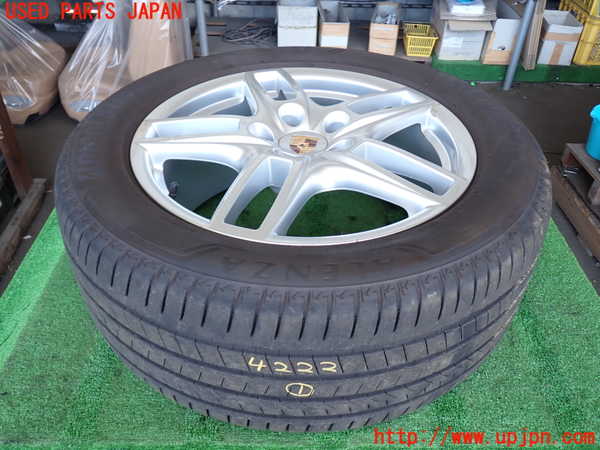 2UPJ-42229046]ポルシェ・カイエン S ハイブリッド(92ACGE)タイヤ　ホイール　1本① 265/50R19 中古_m0001.jpg
