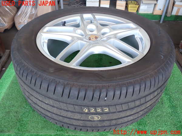 2UPJ-42229048]ポルシェ・カイエン S ハイブリッド(92ACGE)タイヤ　ホイール　1本③ 265/50R19 中古_m0001.jpg