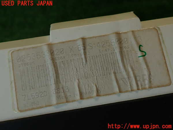 2UPJ-42236170]ポルシェ・カイエン ターボ S(9PA50SA)スピードメーター 中古_m0004.jpg