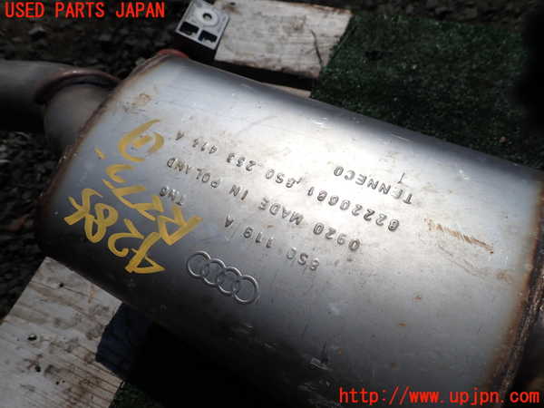 1UPJ-42852671]アウディ・TT クーペ(FVDKTF)リアマフラー1 中古　【ジャンク品】_m0004.jpg