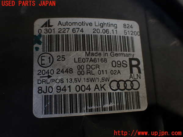 1UPJ-42961130]アウディ・TT クーペ(8JCES)右ヘッドライト HID 中古_m0004.jpg