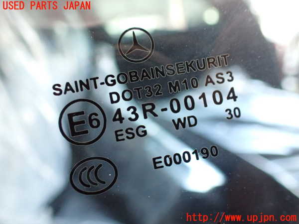 2UPJ-43121382]ベンツ E350 ステーションワゴン(212259C)左クォーターガラス (43R-00104) 中古 (S212)_m0002.jpg