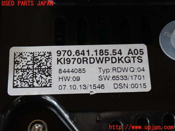 2UPJ-43166170]ポルシェ・パナメーラ GTS(970CXPA)スピードメーター 中古_m0004.jpg