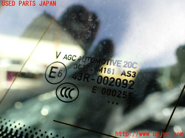 1UPJ-43571380]ポルシェ・カイエン S ハイブリッド(92ACGE)右クォーターガラス 中古(43R-002092 M161)_m0003.jpg