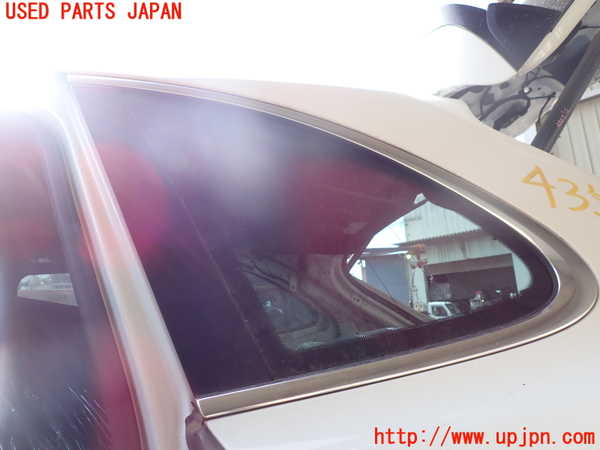 1UPJ-43571382]ポルシェ・カイエン S ハイブリッド(92ACGE)左クォーターガラス 中古(43R-002092 M161)_m0001.jpg