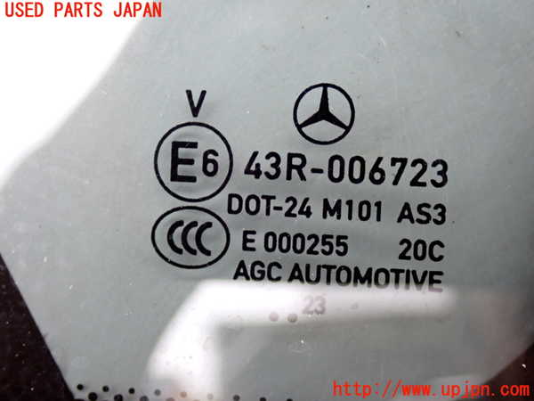 2UPJ-43821380]ベンツ GLA200 d 4MATIC(247713M)右クォーターガラス (43R-006723) 中古 (H247)_m0003.jpg