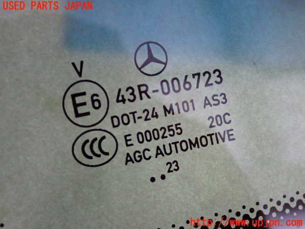 2UPJ-43821382]ベンツ GLA200 d 4MATIC(247713M)左クォーターガラス (43R-006723) 中古 (H247)_m0003.jpg