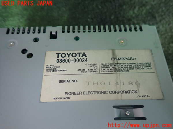 2UPJ-43956495]カローラ レビン(AE111)CD&カセットプレイヤー 中古_m0003.jpg