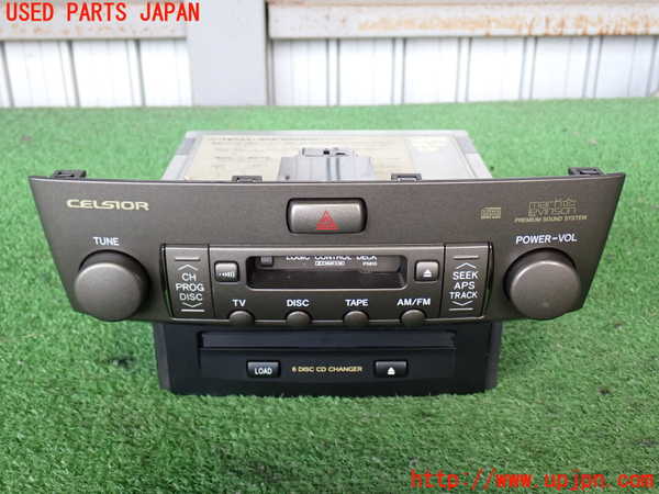 2UPJ-44726495]セルシオ(UCF31)CD&カセットプレイヤー 中古_m0001.jpg