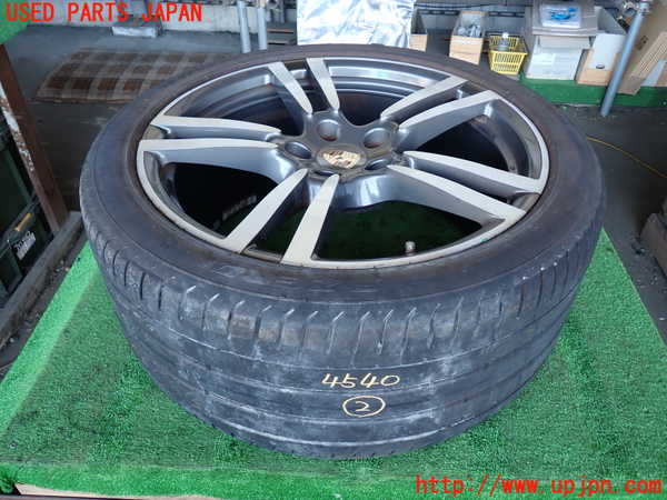 2UPJ-45409057]ポルシェ・カイエン(9PAM5501)タイヤ　ホイール　1本② 295/35R21 中古_m0001.jpg