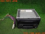 3UPJ=90300518]ADDZEST アゼスト CD/カセット プレーヤー ADX8255 カーオーディオ 2DIN デッキ 難有り 中古_s0