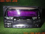 3UPJ=90300518]ADDZEST アゼスト CD/カセット プレーヤー ADX8255 カーオーディオ 2DIN デッキ 難有り 中古_s1
