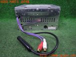 3UPJ=90300518]ADDZEST アゼスト CD/カセット プレーヤー ADX8255 カーオーディオ 2DIN デッキ 難有り 中古_s2