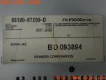 3UPJ=90520518]TOYOTA/DAIHATSU トヨタ ダイハツ 純正 カロッツェリア CD/MD プレーヤー FH-P3006ZY/86180-97209 カーオーディオ 2DIN 中古_s1