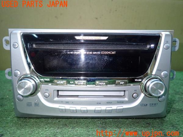 3UPJ=91830518]インプレッサ WRX STi(GDB B型 丸目)ECLIPSE イクリプス CDプレーヤー E3304CMT カーオーディオ 2DIN 中古_m1