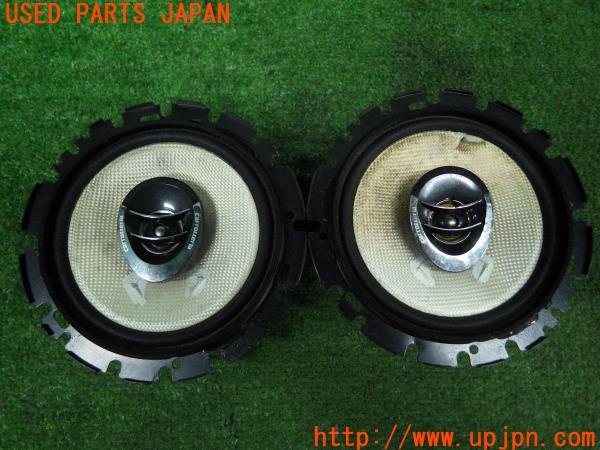3UPJ=91940535]carrozzeria カロッツェリア カスタムフィット スピーカー TS-F1600 16cm コアキシャル 2ウェイ 中古_m0