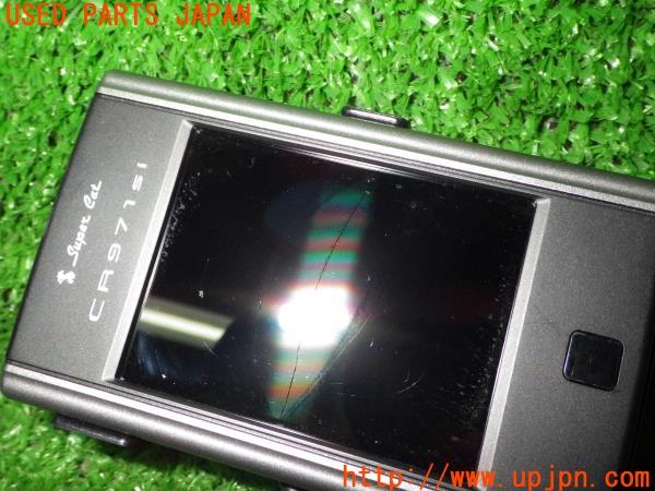 3UPJ=92760575]Yupiteru ユピテル レーダー探知機 CR971si SuperCat GPS セパレートタイプ 難有り 中古_m3