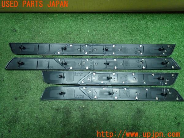 3UPJ=95150616]レクサス LS500h(GVF55)純正 スカッフプレート 1台分 中古_m1