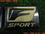 3UPJ=95870023]レクサス IS350 Version L(GSE21 20系)前期 社外 F-SPORT エンブレム 左右 フロント フェンダーエンブレム バッジ ジャンク_s2