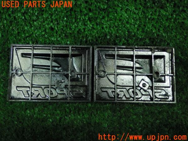 3UPJ=95870023]レクサス IS350 Version L(GSE21 20系)前期 社外 F-SPORT エンブレム 左右 フロント フェンダーエンブレム バッジ ジャンク_m3