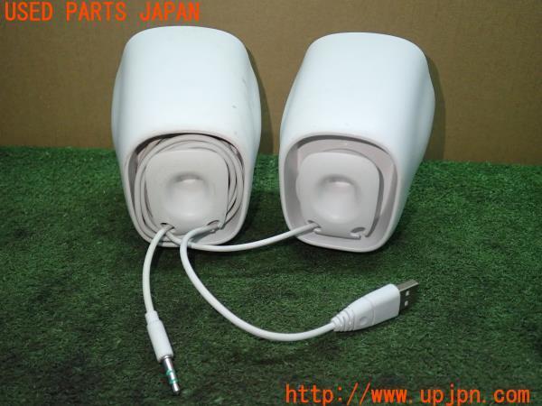 3UPJ=97120535]NV350 キャラバン バン(VR2E26)後期 logicool ロジクール PC用スピーカー Z120 USB電源 3.5mmジャック 中古_m2