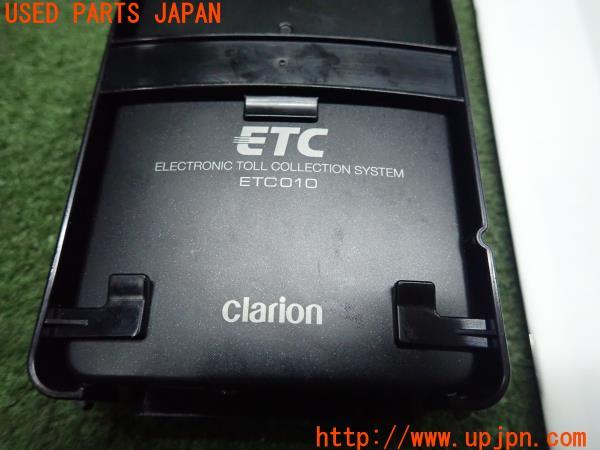 3UPJ=10020503]ポルシェ パナメーラ 4(970)2013y Clarion クラリオン ETC車載器 ETC010 ユニット 中古_m1
