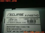 3UPJ=10150504]インプレッサ WRX STI(GDB E型)ECLIPSE イクリプス HDDナビ AVN687HD 2007年度版 中古_s4