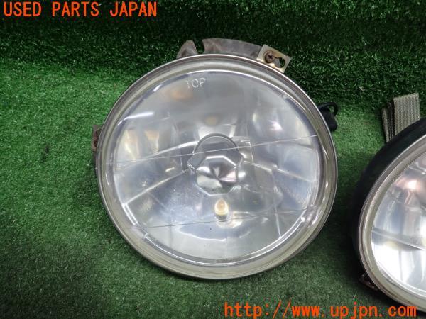 3UPJ=10220561]ランクル70系(HZJ77HV(改))中期 社外 LED付き ヘッドライト ランプ 左右 中古_m2