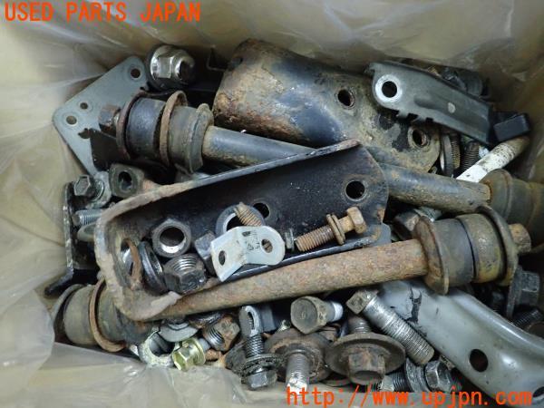 3UPJ=10220720]ランクル70系(HZJ77HV(改))中期 ボルト ネジ ナット ステー類 セット ジャンク _m0