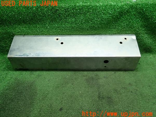 3UPJ=10240002]インプレッサWRX-STi(GC8)D型 アンダープレート カバー フロント L字型 アルミ 厚さ1mm 自作 中古_m0