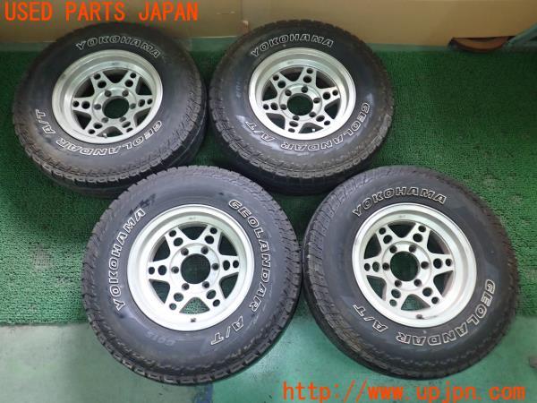 ランクル60(HJ61V)中期 BRIDGESTONE ZONA 15インチホイール 7JJ