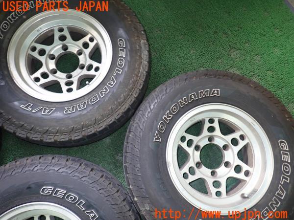 ランクル60(HJ61V)中期 BRIDGESTONE ZONA 15インチホイール 7JJ -10