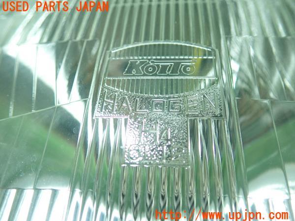 3UPJ=10650050]ランクル80系(FZJ80G)後期 左ヘッドライト ランプ ガラス レンズ 中古_m2