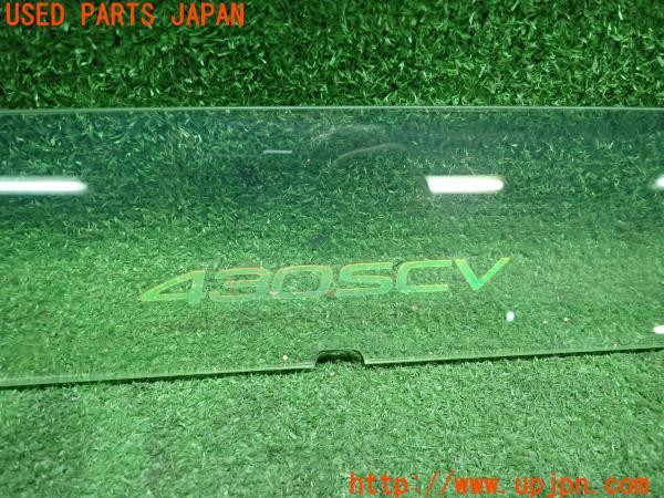 3UPJ=10930602]ソアラ(UZZ40)純正 ウインドディフレクター ボード リフレクター アクリル 中古_m1