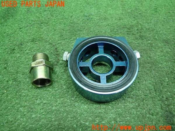 3UPJ=10950113]シルビア(S15)スペックS Bパッケージ 社外 オイルサンドイッチブロック アタッチメント 中古_m1