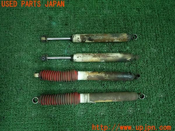 3UPJ=11140408]ランクル60系(HJ60V(改))中期 バンGXハイルーフ RANCHO ランチョ ショックアブソーバー サスペンション 4本 中古_m3