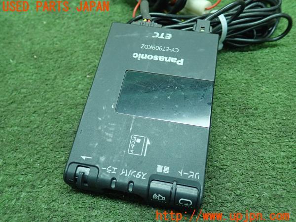 3UPJ=11170503]BRZ(86)(ZC6 A型)Panasonic パナソニック ETC車載器 CY-ET909KDZ 中古_m3
